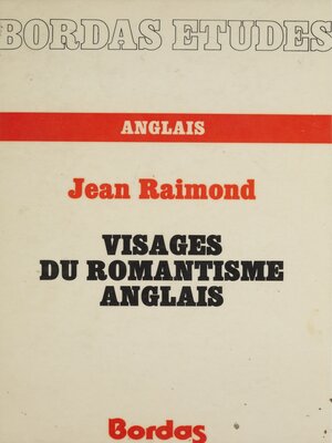 cover image of Visages du romantisme anglais